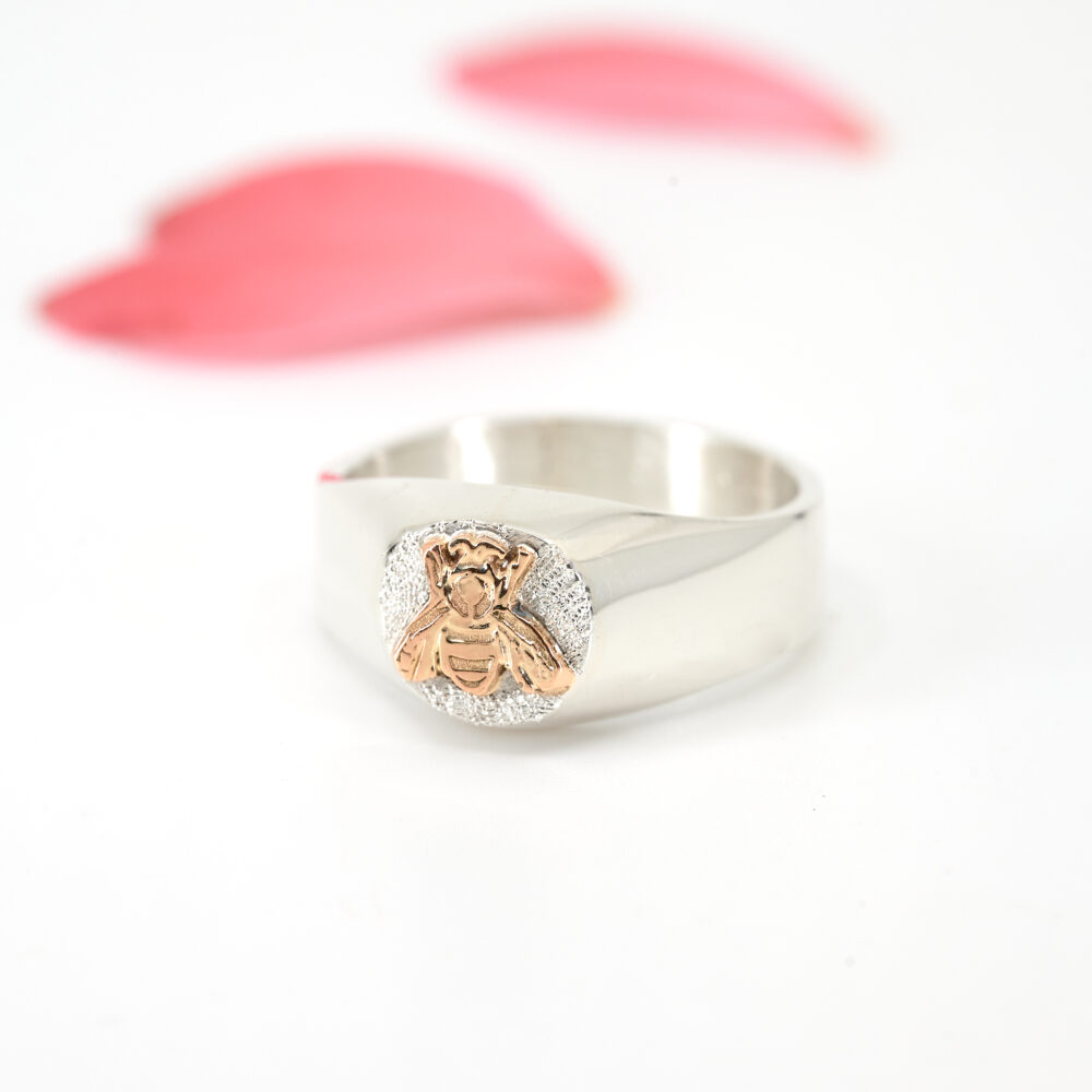 Anillo sello clásico Maestra